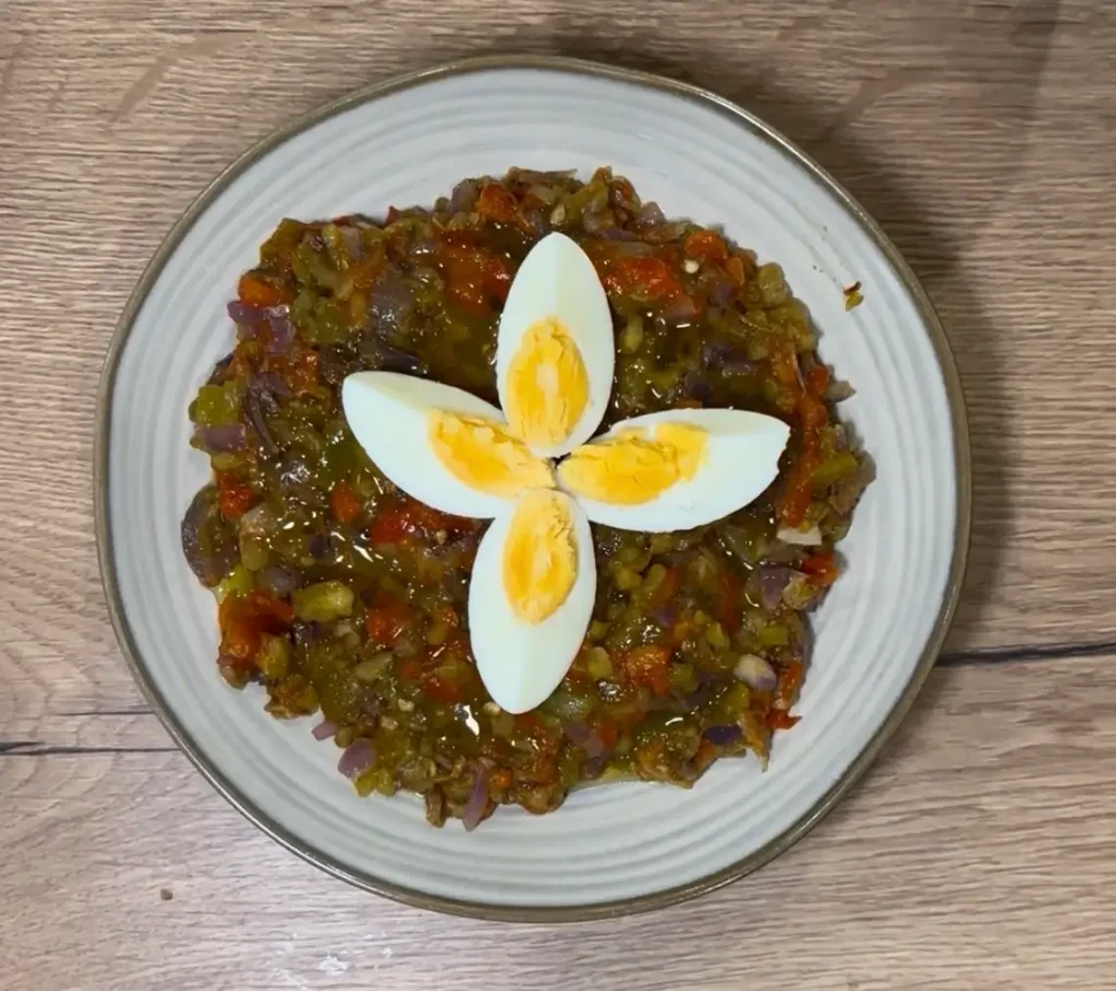 Slata mechouia décoré